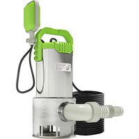 1100W Submersible Water Pump Dirty Clean Water 18500L H Electric Sump Pump Float Switch Drain Water Garden Pond Hot Tub Ditches Portable Lightweight