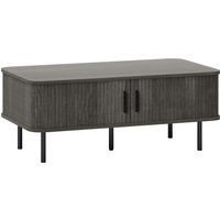 Aosom Enjoy 11% Discount on HOMCOM Grey WoodEffect Coffee Table with Storage