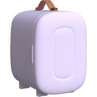 HOMCOM Frigorifero Cosmetici Extra Silenzioso, 4L, 9V/240V, 20,3x26,3x28 cm, Viola Aosom Italy