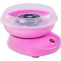 HOMCOM Zuckerwattemaschine Zuckerwattegerät 1 in Rosa für Partys & Veranstaltungen, einfache Handhabung & schnelles Ergebnis Aosom.de