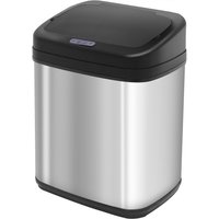 HOMCOM 20L LUXURY Automatic Sensor Dustbin Kitchen Waste Bin Rubbish Trashcan Auto Dustbin Stainless Steel with Bucket 33*25*42.5CM | Aosom Ireland