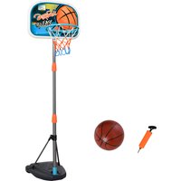 Basketball Hoop Height Adjustable Aluminium Stand Active Play Encourager Ball Aosom UK