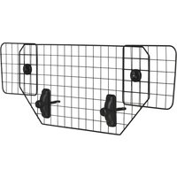 PawHut Grille de protection universelle pour chien barrière de sécurité de voiture pour chiens largeur ajustable 90-120 cm noir
