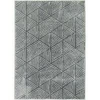 HOMCOM HOMCOM Teppich Wohnzimmerteppich im Modern Stil, waschbar Flächenteppich, Teppich für Wohnzimmer, Schlafzimmer, 150 x 80 cm Dunkelgrau Aosom