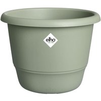 ELHO Pot de fleurs Amiga Rond 25 - Vert - Ø 24.5 x H 18 cm - Extérieur - 100% recyclé