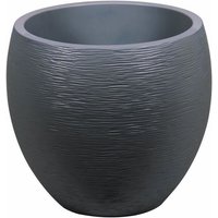 EDA Pot rond GRAPHIT - 46L - Ø50cm x H 45 cm - Gris anthracite
