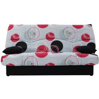 Clic clac 3 places DREAM - Tissu 100% Coton imprimé Planete - Couchage 125x190 cm - L190 x P92 x H96 cm