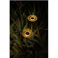 Decoration lumineuse solaire GALIX G4460 - Forme Tournesol - H44cm