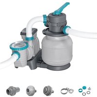 Filtre a sable / pompe de filtration pour piscine jusqu'a 42 m3- Bestway - 6 056 L/h - Avec préfiltre