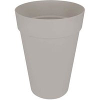 ELHO Pot de fleurs rond Loft Urban Haut 42 - Gris - Ø 42 x H 56 cm - Extérieur