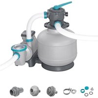 Filtre a sable / pompe de filtration pour piscine jusqu'a 66 m3 - Bestway -11 355 L/h - Avec préfiltre
