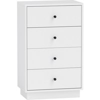 HOMCOM Dresser Sideboard with 7 Drawers Engineered Wood Cabinet in Modern Style 47 x 29 x 75 cm White | Aosom Ireland