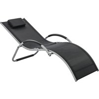 Aosom Enjoy 11% Off Outsunny Portable Ergonomic Lounger Chair with Headrest