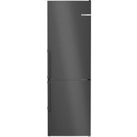 Réfrigérateur combiné - BOSCH - KGN36VXCT - Classe C - 321 L - 186 x 60 x 66,50 cm - Acier brossé noir