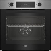 Four encastrable Pyrolyse Chaleur pulsée BEKO BBIM11300XMP Inox - Porte froide - 72L - Classe A+