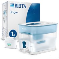 Distributeur d'eau BRITA - Flow - Capacité 8,2L dont 5,2L d'eau filtrée - 1 Cartouche Maxtra Pro All-In-1 incluse