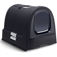 Curver Bac a litiere pour chats 51x38,5x39,5 cm Anthracite