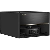 DREAME X40 Master Robot Aspirateur avec Station de Base 8 en 1 Compacte de 28 cm, Remplissage et vidange Automatiques