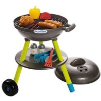 Jouets Ecoiffier - Barbecue Charbon + 16 Accessoires - Outillage de Jardin pour Enfants - Fabriqué en France