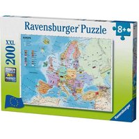 Ravensburger - Puzzle 200 pieces XXL - Carte d'Europe - Mixte - A partir de 8 ans