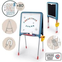 Smoby - Tableau Tubes - Double face magnétique et ardoise - Bac amovible - 80 accessoires inclus - Dés 3ans