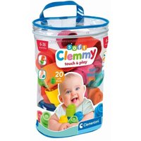 Clementoni - Clemmy Baby - Sac souple 20 pieces - Mixte - A partir de 9 mois