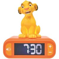 Réveil veilleuse digital LEXIBOOK - Simba - 3D lumineux et sonore - Jaune - Enfant