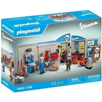 PLAYMOBIL 71620 Vespa Garage, Style rétro, années 60, 88 pieces, Adulte, Classic cars