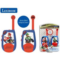 Talkie-Walkies Digitaux Mario Kart - LEXIBOOK - Portée 2km - Fonction morse lumineux