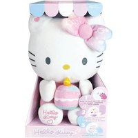 Hello Kitty Peluche Interactive Anniversaire +/- 26 cm - JEMINI - Musique, bougie et rire interactifs.