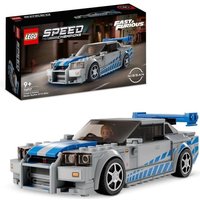 LEGO Speed Champions 76917 Nissan Skyline GT-R (R34) 2 Fast 2 Furious, Maquette de Voiture
