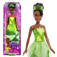 Tiana Poupée 29 cm, Mattel Poupée Disney Princesses habillage et accessoires HLW04