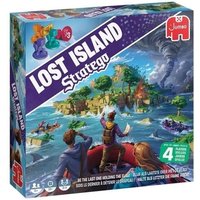 STRATEGO LOST ISLAND - Jeu de stratégie - DUJARDIN - Trouvez le drapeau caché avant qu'il ne disparaisse !