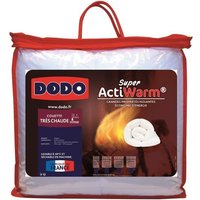 DODO Couette tres chaude SUPER ACTIWARM - 450 g / m² - 220 x 240 cm - Blanc