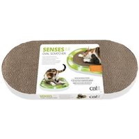 CAT IT Griffoir ovale Senses 2.0 - Pour chat 24,4cm x 48,8cm x 3,5cm