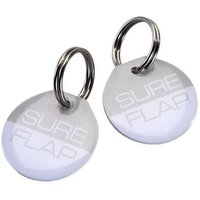 Médaillon d'identification - SUREFLAP - Lot de 2 - Radiofréquence - Compatible extérieur - Pour chats adultes