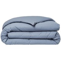 Housse de couette TODAY Essential - 140 x 200 cm - 1 personne - 100% Coton uni - Denim