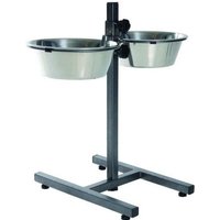 TRIXIE Support réglable de bol pour chiens 5,6 L 24 cm