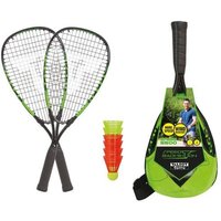 Raquette de Badminton TALBOT TORRO Speed 5500 - Aluminium - 56,5 cm de long - Profil de cadre 17,3 mm - 170 g - Cordage durable