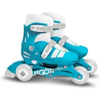 Patins en ligne 2-en-1 - STAMP - SKIDS CONTROL - 3 roues - Taille 27-30 - Mixte