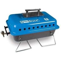 Barbecue a gaz et pierres de lave - KAMPA - Bruce - bleu et gris