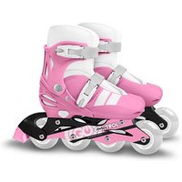 Patins en ligne ajustable - STAMP - SKIDS CONTROL - Taille 30-33 - Rose