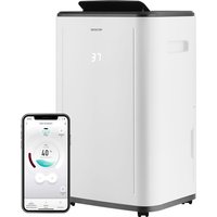 Déshumidificateur mobile intelligent - SENCOR - SDH 2028WH - 360 W - 20 L/jour - Réservoir : 6 L - 2 vitesses - Blanc