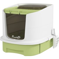 Aosom Vente Maison de toilette fermée pour chat avec porte 38% de réduction