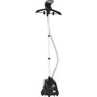HOMCOM Clothes Steamer with Adjustable Pole Clothes Steamer 11 Steam Levels 41-110 cm Black | Aosom Ireland