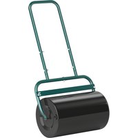 Outsunny Rouleau à gazon maniable, rouleau pratique pour pelouse, rouleau à gazon, rouleau de jardin, flexible, acier, 58L x 32,5B x 113H cm, Vert