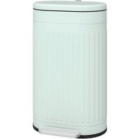 HOMCOM Poubelle 30 L à pédale avec couvercle seau intérieur amovible fonction Soft-Close 36,5 x