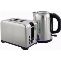 Simple Polished Toaster Kettle Set Tone