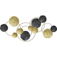 Metal Wall Art Modern Hanging Wall Decor Disc Design Living Room