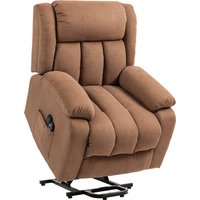 Power Lift Recliner Chair Massage Overstuffed Lift Chair Elderly Footrest Remote Side Pocket